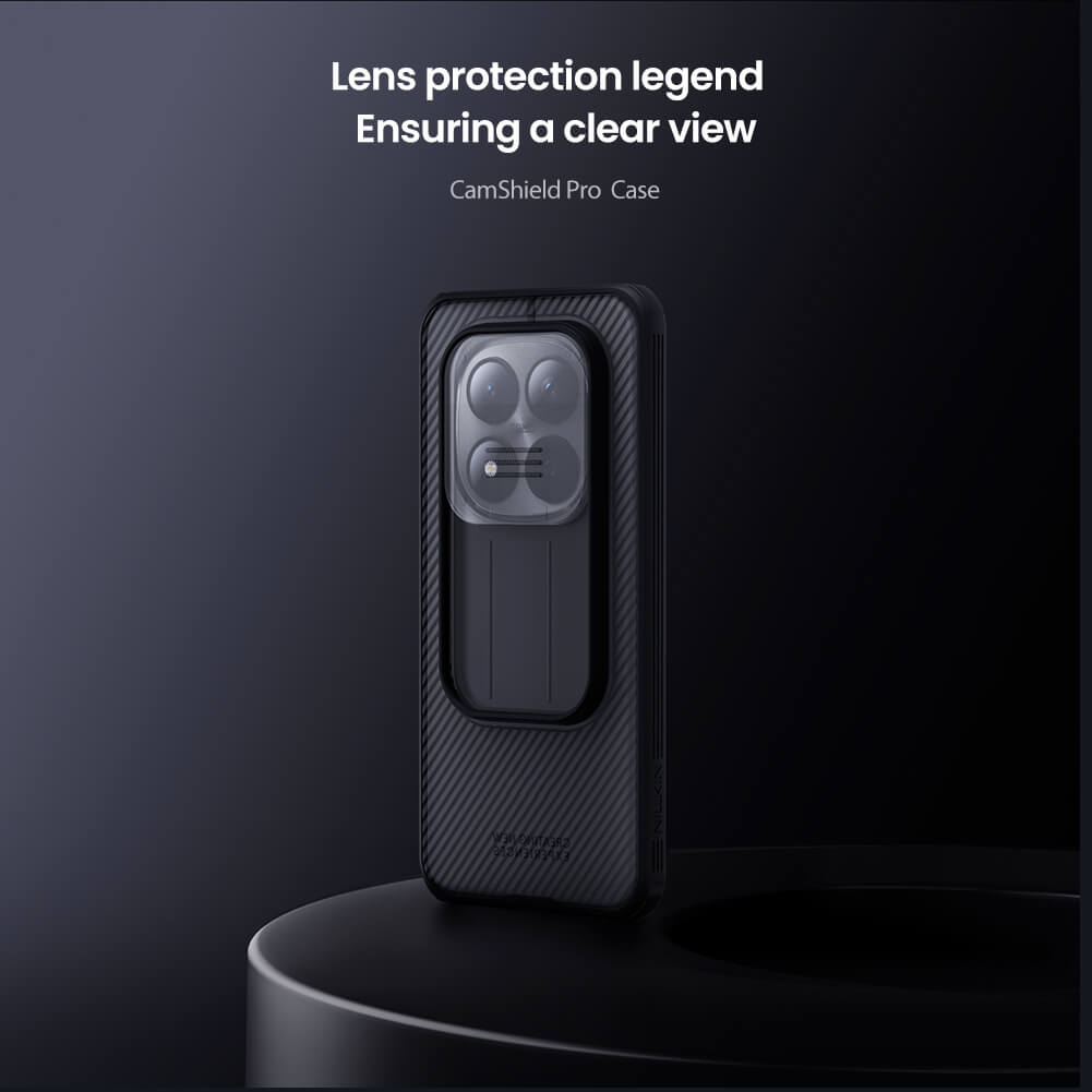 Чехол-крышка NILLKIN для Xiaomi Redmi Note 15 Pro Plus (Redmi Note 15 Pro+) (Chinese version) (серия CamShield Pro Clear version)